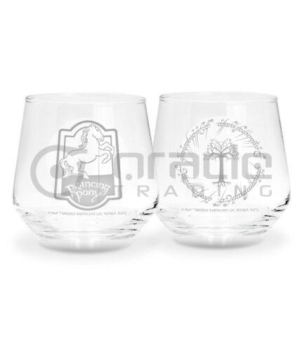 Lord of the Rings 2 Glass Gift Set