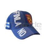 3D Finland Hat - Blue
