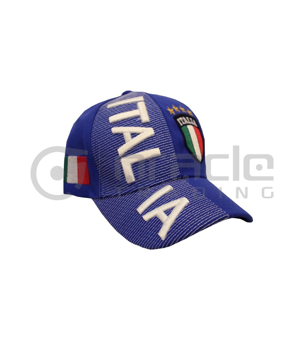 3D Italia Hat - Blue - Kid Size