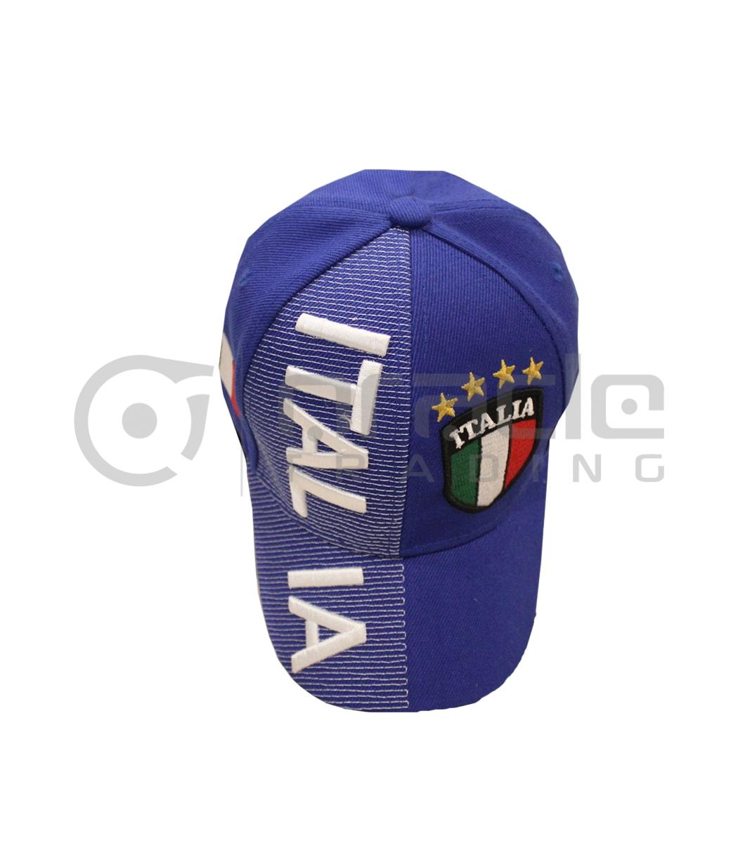 3d hat italia blue kids 3dh902 b