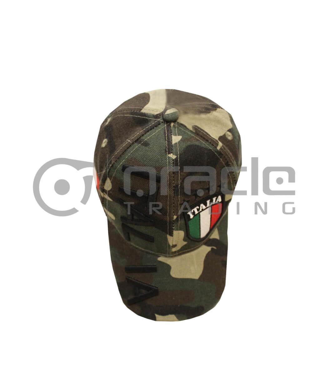 3d hat italia camo green kids 3dh914 b