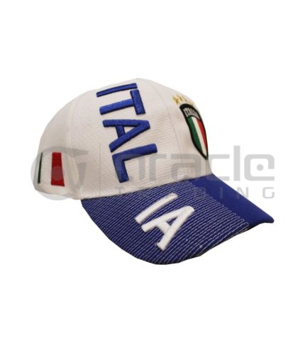 3D Italia Hat - White