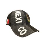 3D Mexico Hat - Black