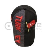 3D Turkey Hat - Black
