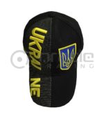 3d hat ukraine black 3dh097 b