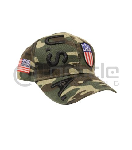 3D USA Hat - Camo