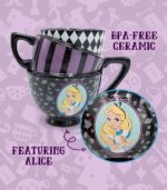 Alice in Wonderland 3D Shaped Mug - Teacups (Purple)