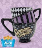 Alice in Wonderland 3D Shaped Mug - Teacups (Purple)