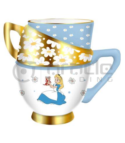 Alice in Wonderland 3D Shaped Mug - Teacups (Wildflowers)