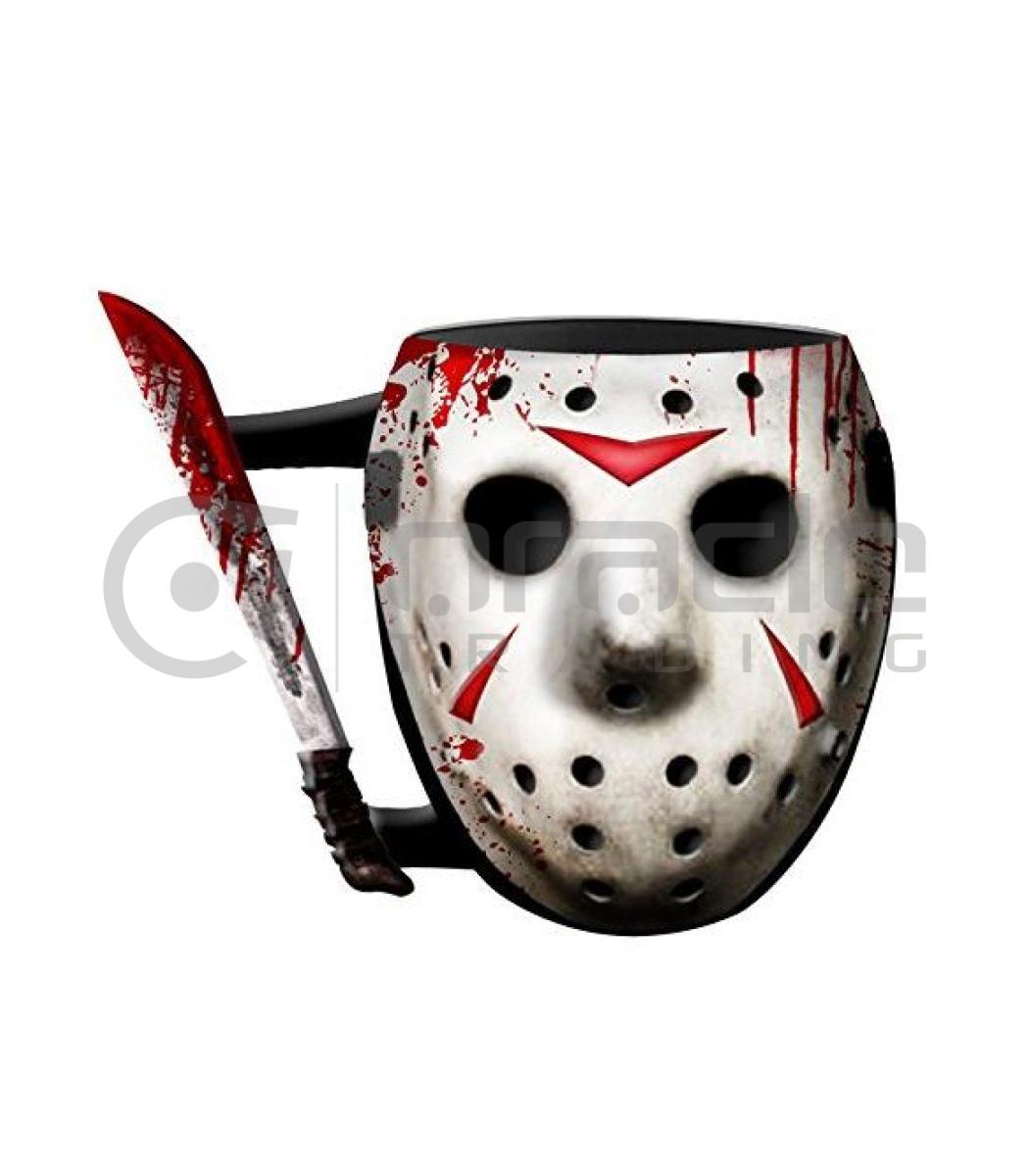 Friday the 13th 3D Shaped Mug - Jason Mask