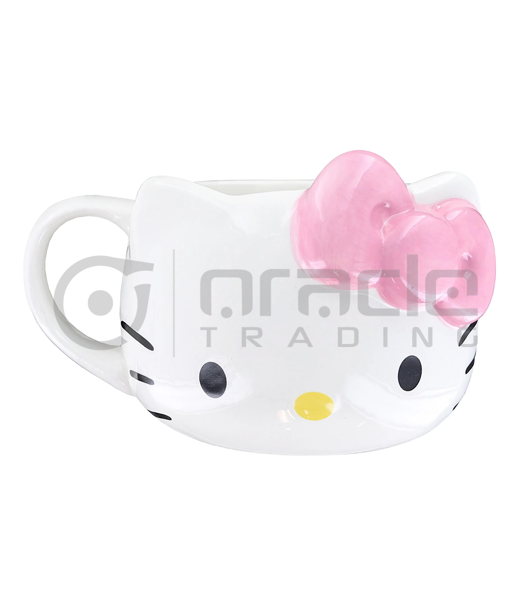 Hello Kitty 3D Shaped Mug - Pink Bow