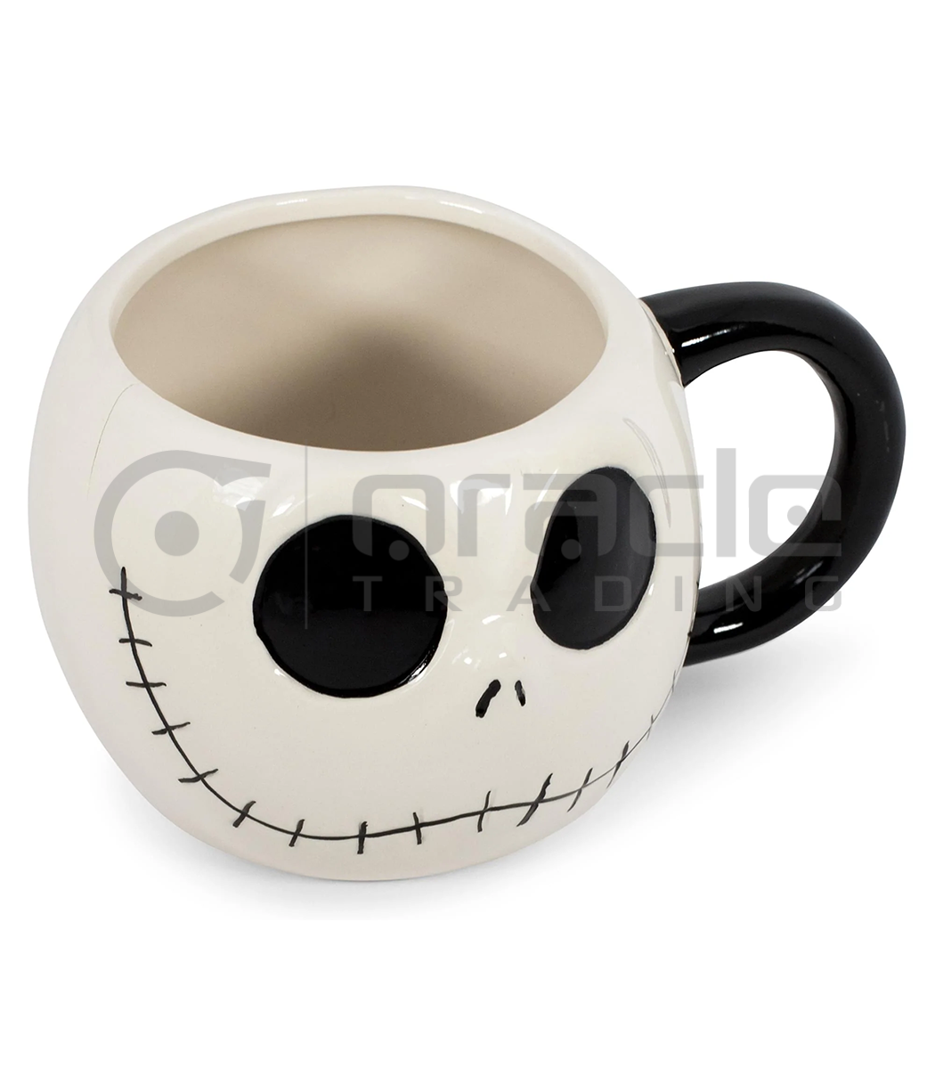 3d shaped mug nightmare before christmas jack face smg034 b