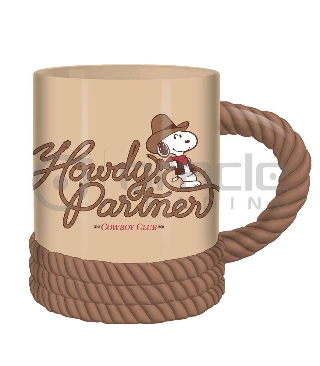Peanuts 3D Shaped Mug - Howdy Partner Peanuts 3D Shaped Mug - Howdy Partner
