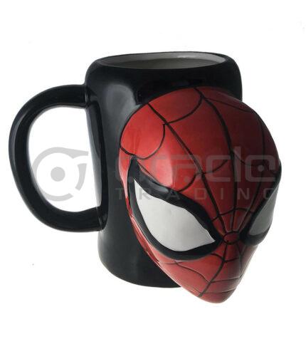 Spider-Man Face 3D Shaped Mug