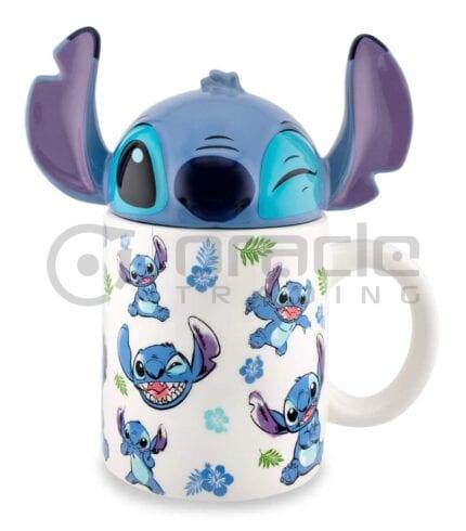 Lilo & Stitch 3D Topped Mug - Flowers