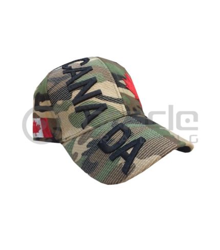 3D Canada Hat - Camo