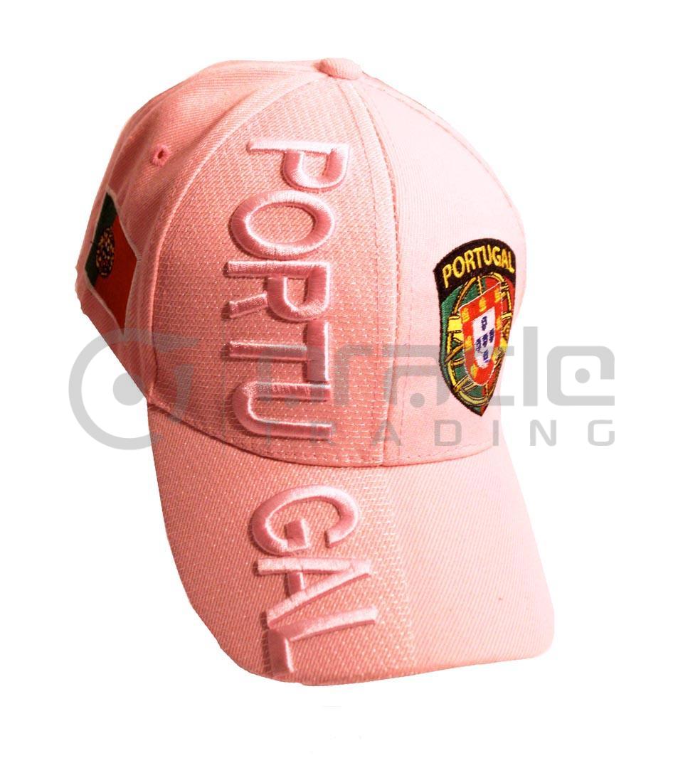 3D Portugal Hat - Pink