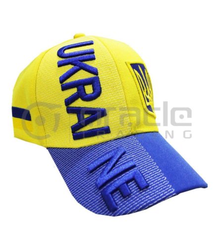 3D Ukraine Hat