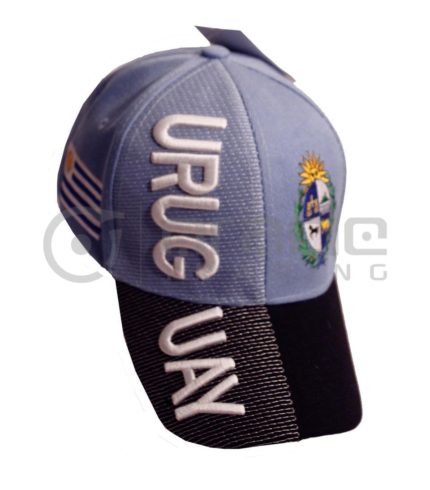 3D Uruguay Hat