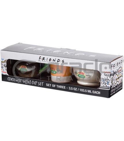 Friends 3pc 3D Mini Cup Set - Central Perk