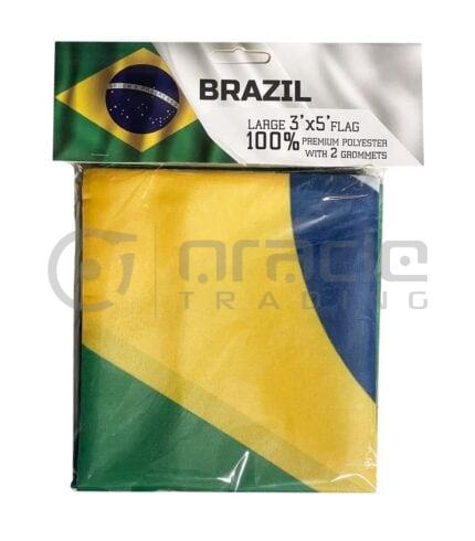 Large 3'x5' Brazil Flag