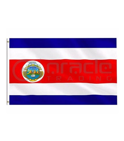 Large 3'x5' Costa Rica Flag