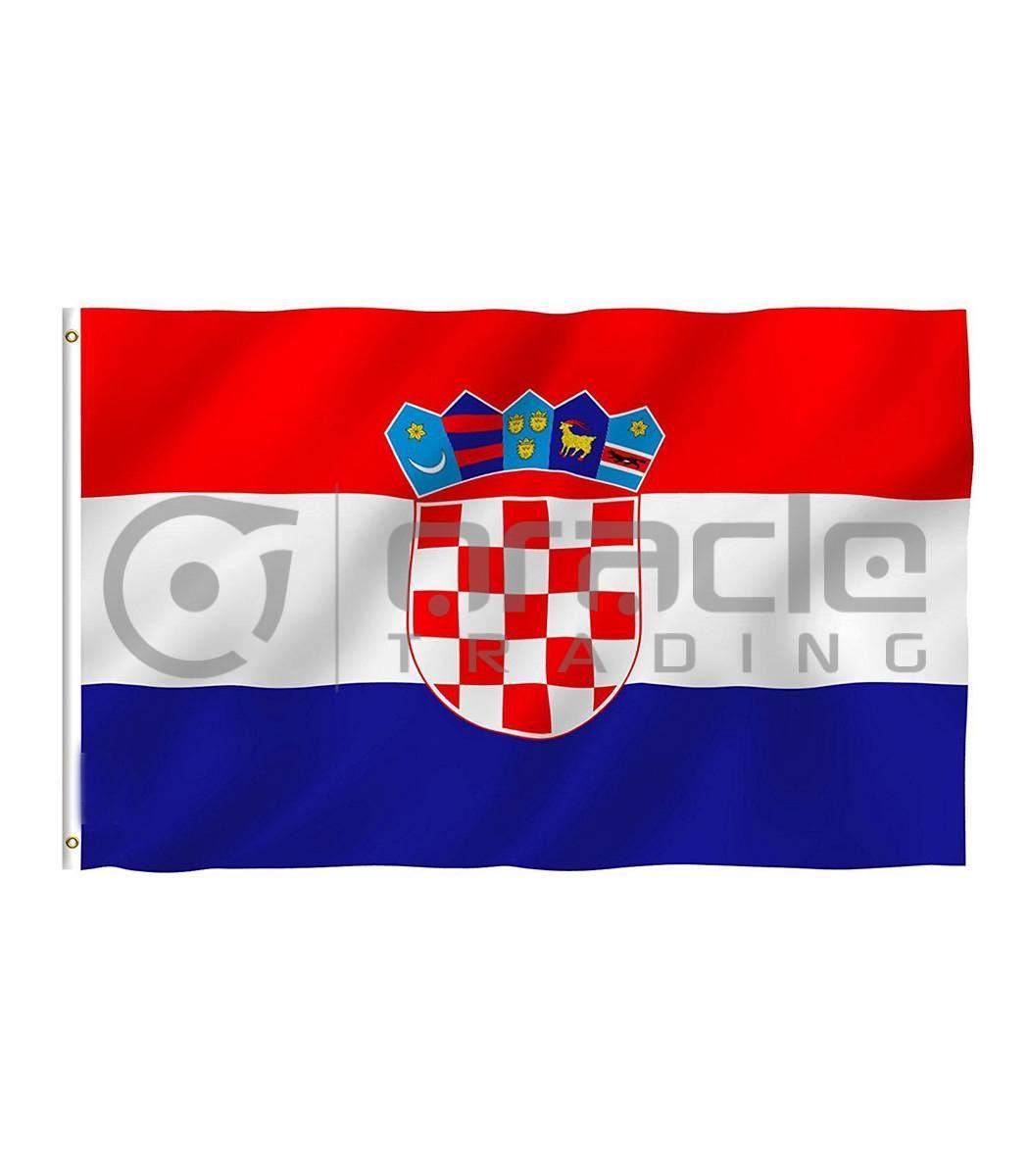 Large 3'x5' Croatia Flag