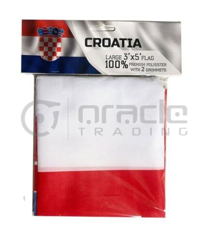 Large 3'x5' Croatia Flag