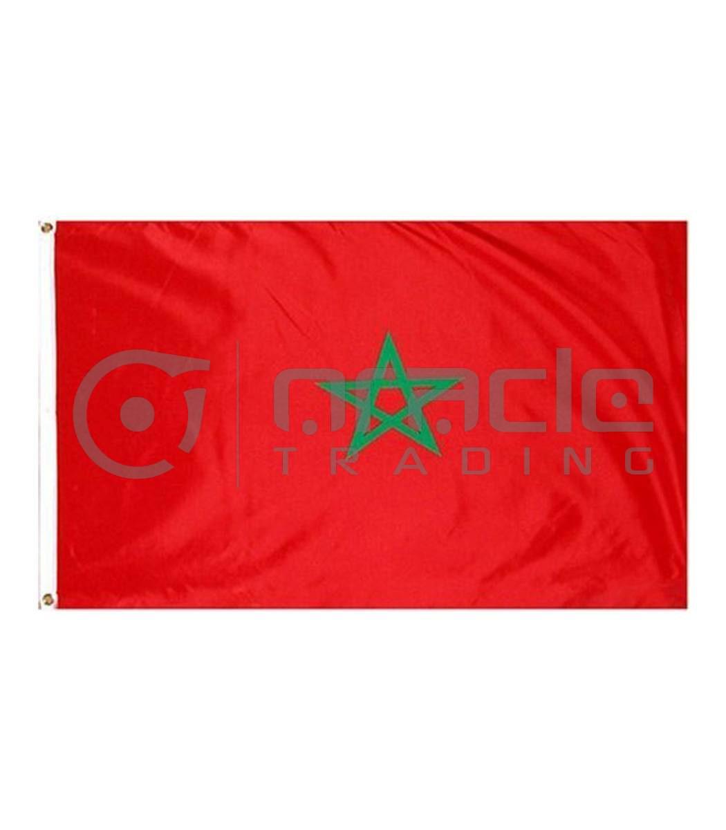 Large 3'x5' Morocco Flag