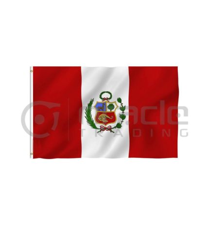 Large 3'x5' Peru Flag