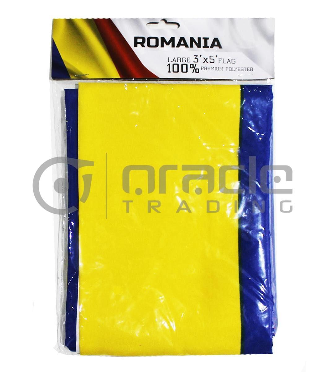 Large 3'x5' Romania Flag