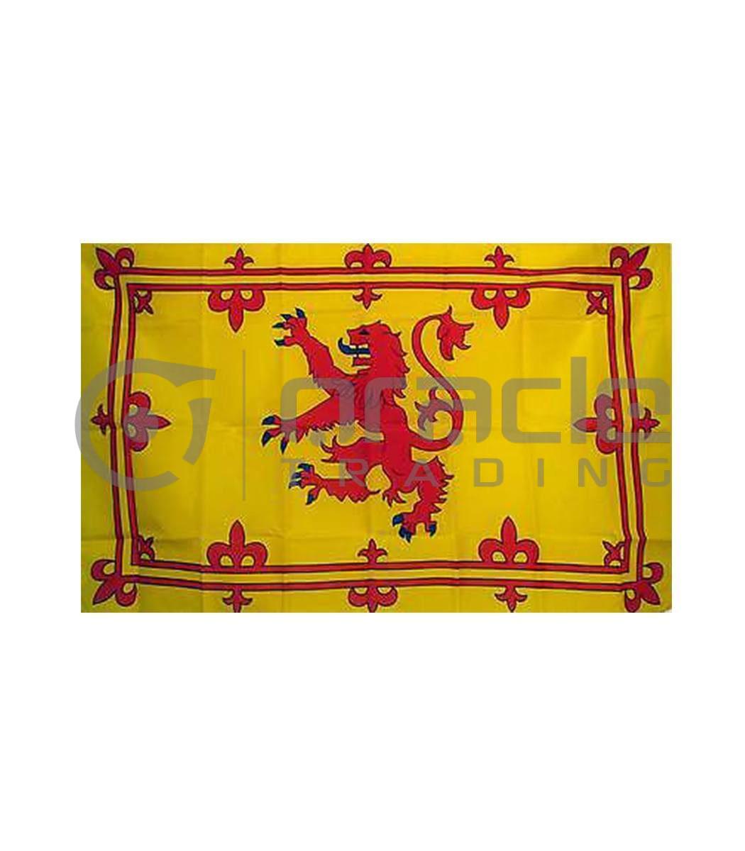 Large 3'x5' Scotland Flag - Rampant Lion