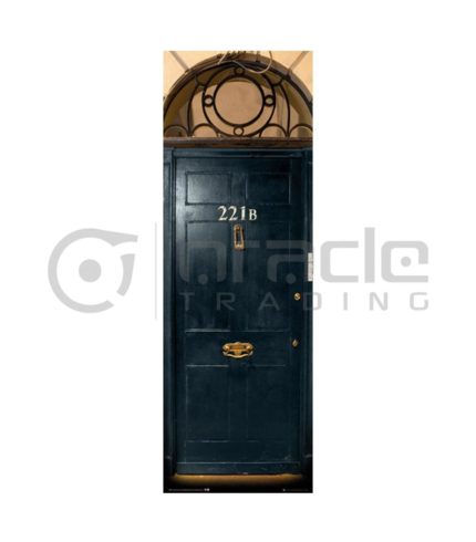Sherlock 221B Door Poster