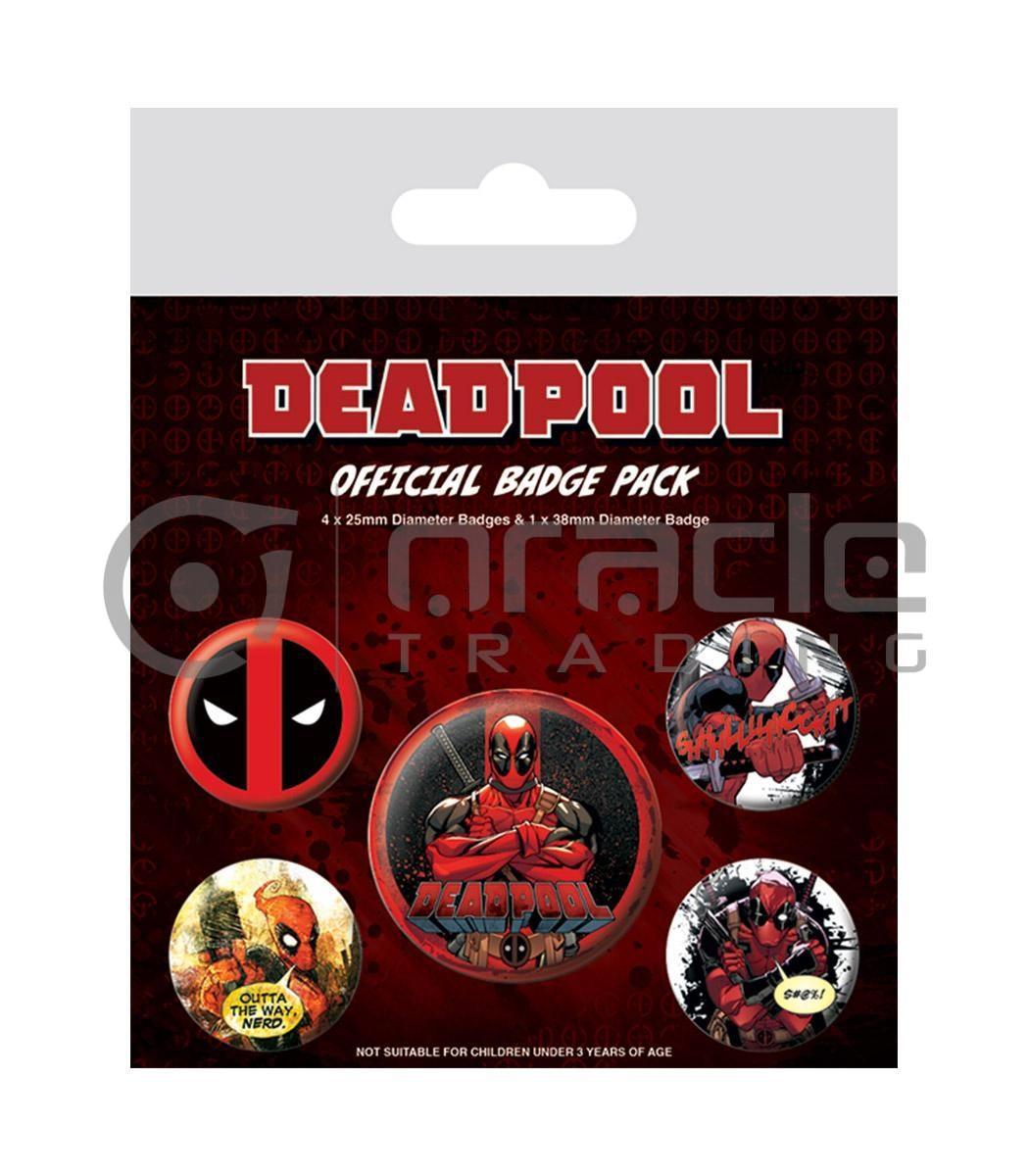 Deadpool Badge Pack