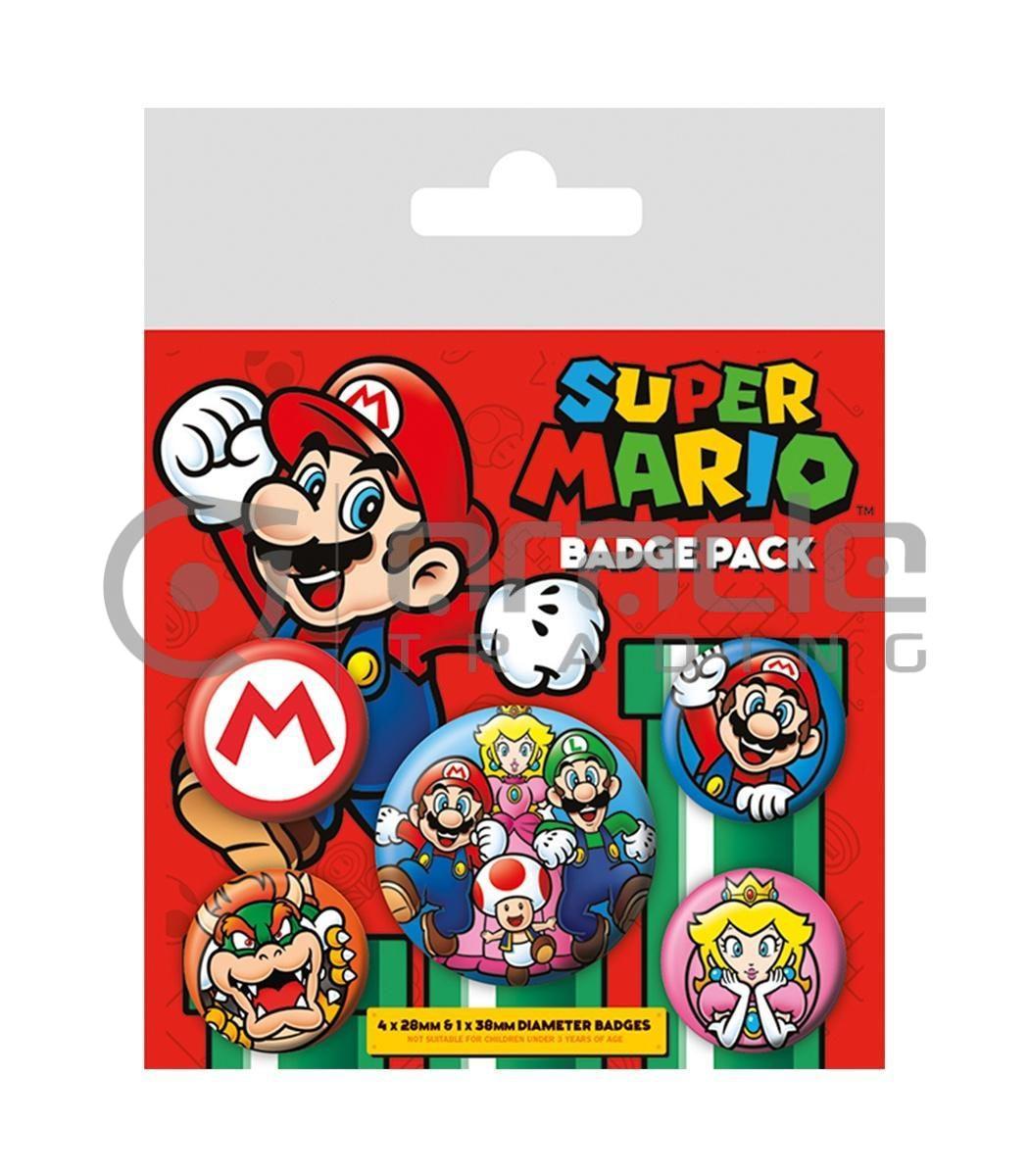 Super Mario Badge Pack