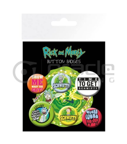 Rick & Morty Badge Pack - Quotes