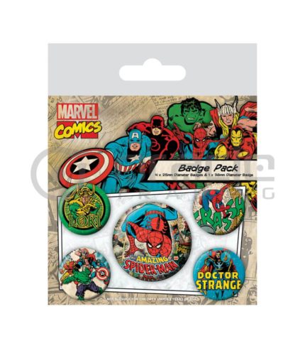 Spiderman Badge Pack