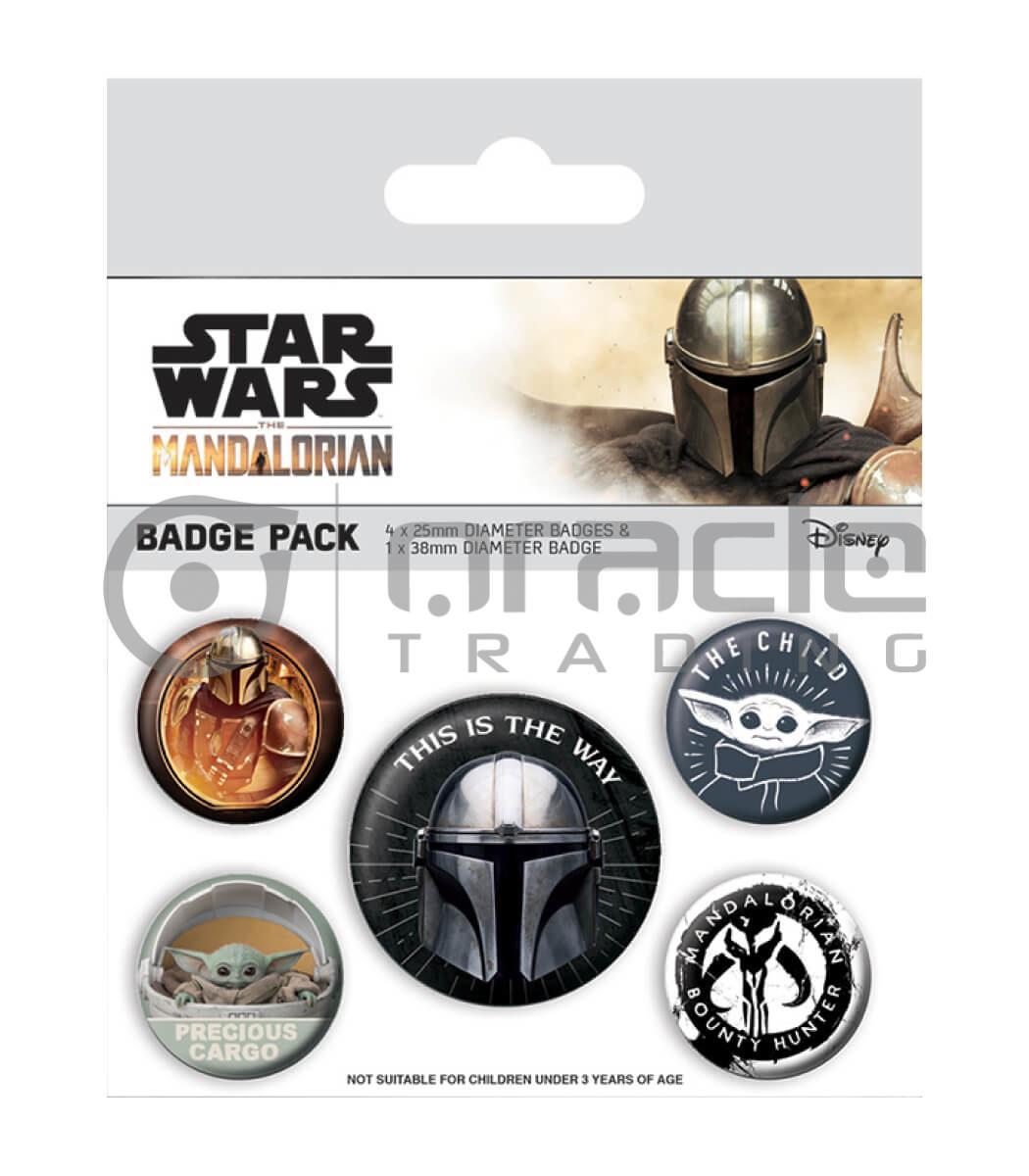 Star Wars: The Mandalorian Badge Pack