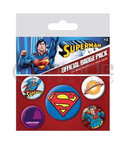 Superman Badge Pack
