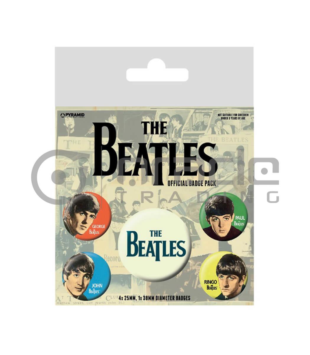 The Beatles Badge Pack - Band