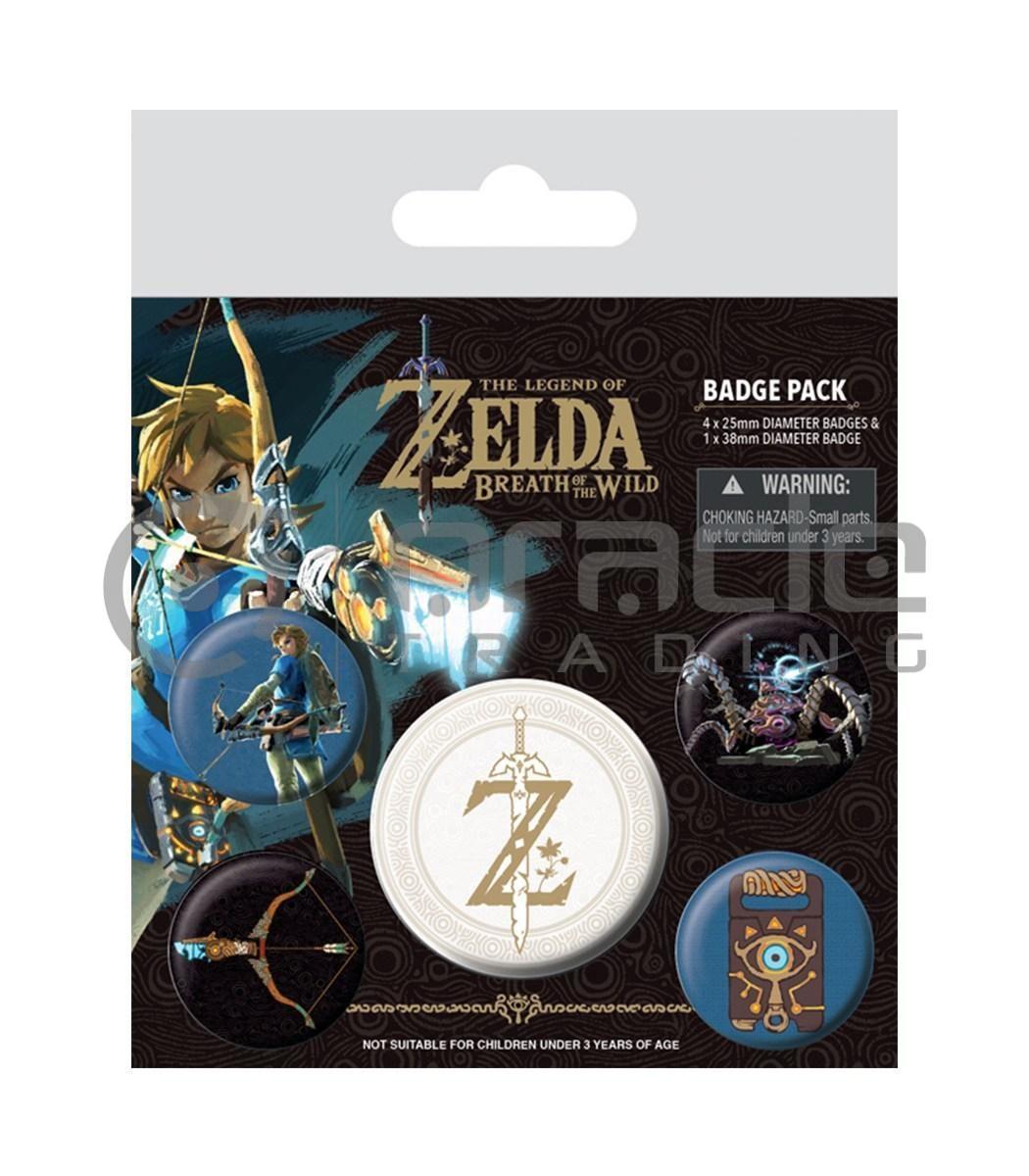 Zelda Badge Pack (Z Emblem)