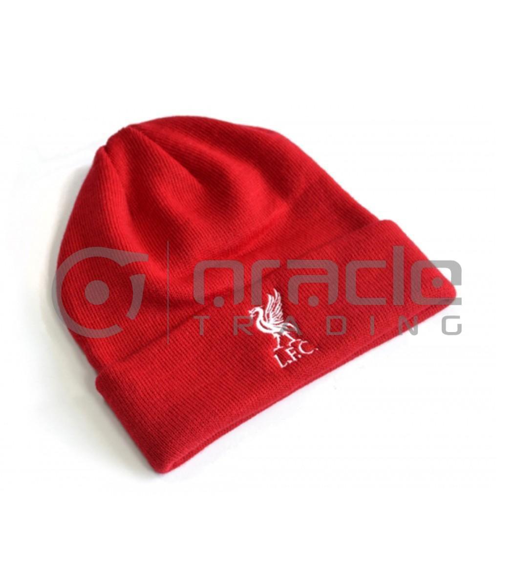 Liverpool Fold-up Beanie - Red