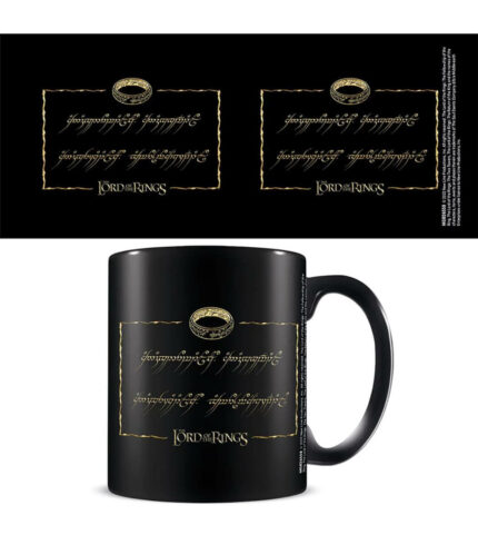 Lord of the Rings Mug - One Ring (Black)