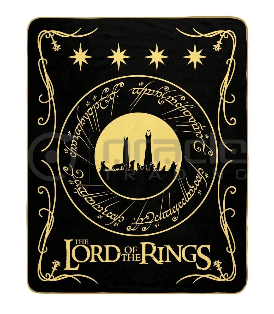Lord of the Rings Blanket Lord of the Rings Blanket