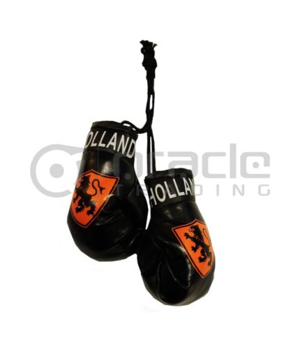 Holland Boxing Gloves - Black