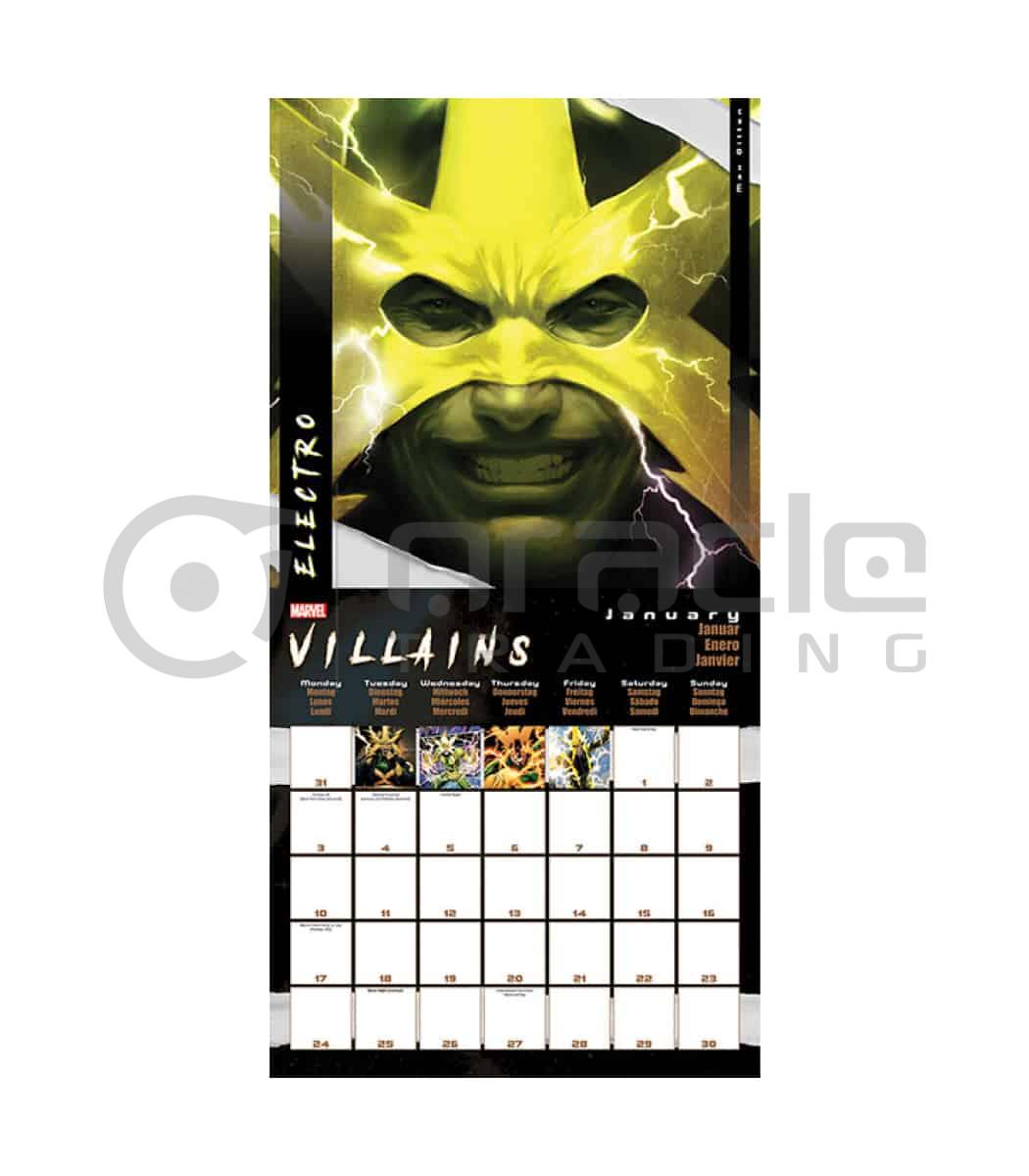 calendar marvel villains 2022 cal147 b