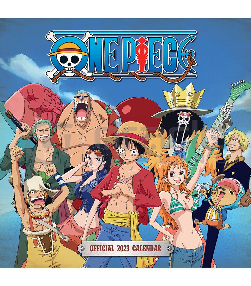 One Piece Anime Wall Calendar 2024 English Dell Moreen