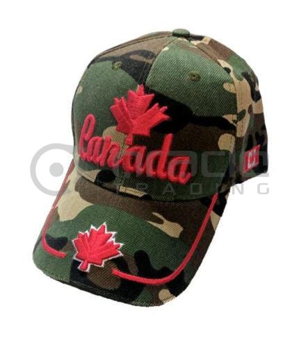 camo hat canada maple leaf vha103 a