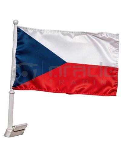 Czechia Car Flag