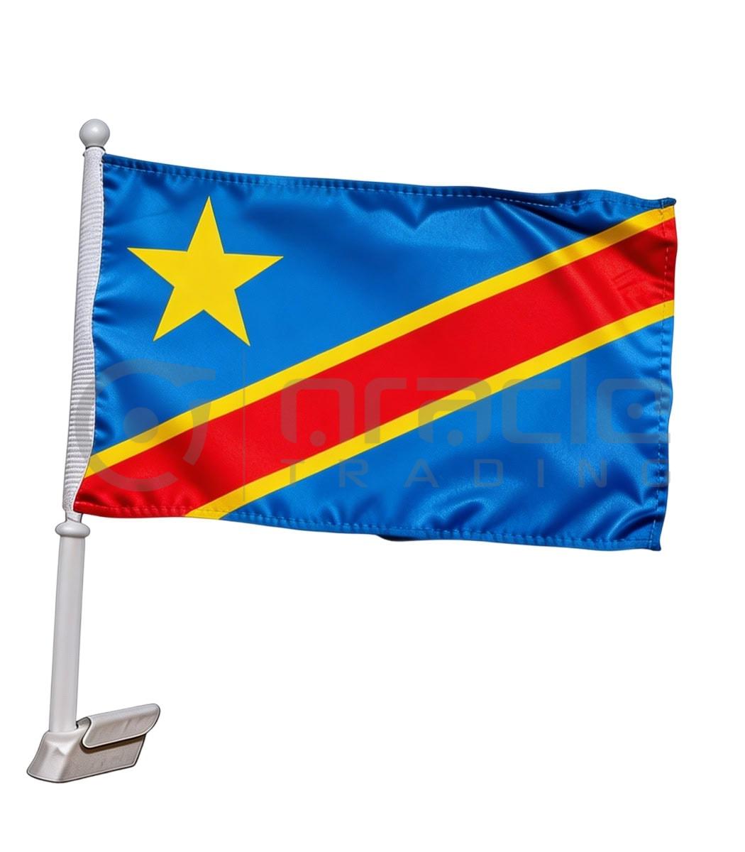 DR Congo Car Flag DR Congo Car Flag